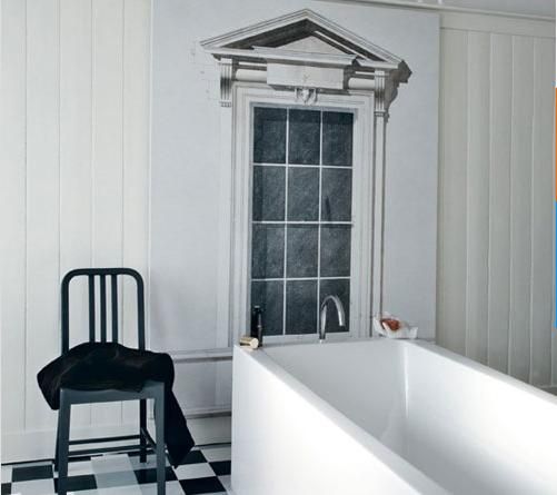 享受经典搭配 15个黑白卫浴设计彰显独有气质 