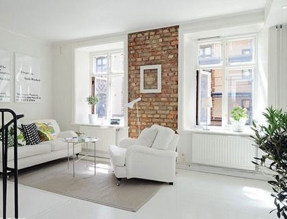 16款纯白色客厅设计 尽显简约都市小资生活 