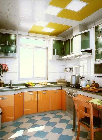 完美诠释家的意境 厨房的装修效果图（组图） 