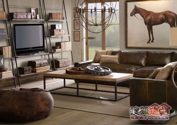 家具也能狂野奔放 热情纯粹的美国牛仔气息 
