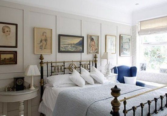 英伦风格的卧室设计 品质追求及享受（组图） 