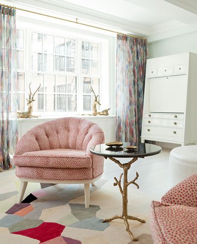 粉色大行其道 纽约传奇童话般的公寓设计(图) 