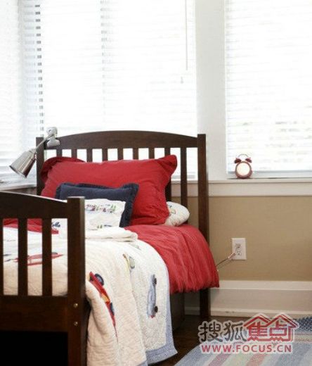 儿童卧室装饰 看床品布艺如何突破常规(组图) 