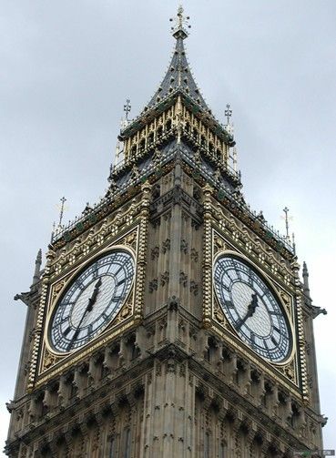 英国伦敦著名古钟