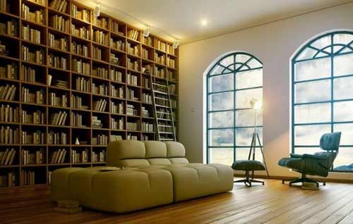 家居读书角巧设计 8款书房装修效果图（图） 
