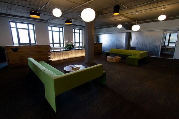 流行风格  Twitter美国旧金山新总部室内设计 