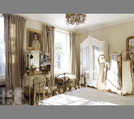 18个英伦风格卧室 尊显典雅皇室风范(组图)  