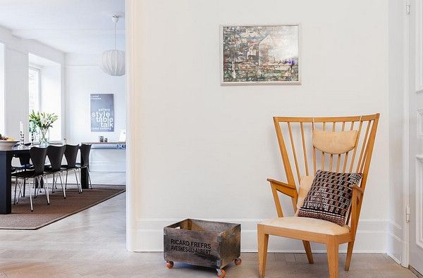 梦幻阁楼 190平瑞典公寓尽显北欧简约风格(图) 