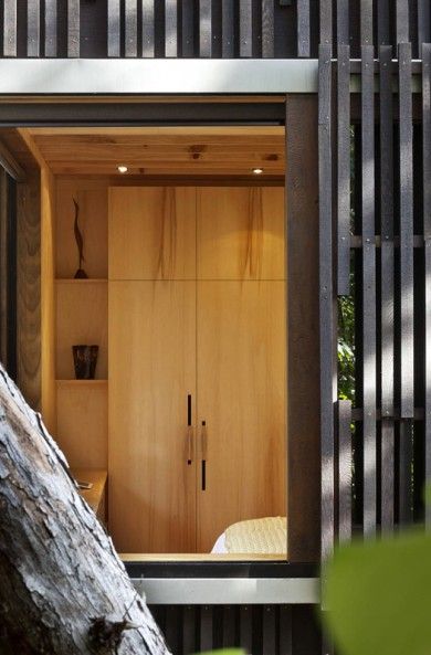 新西兰木质豪宅宛如置身森林 