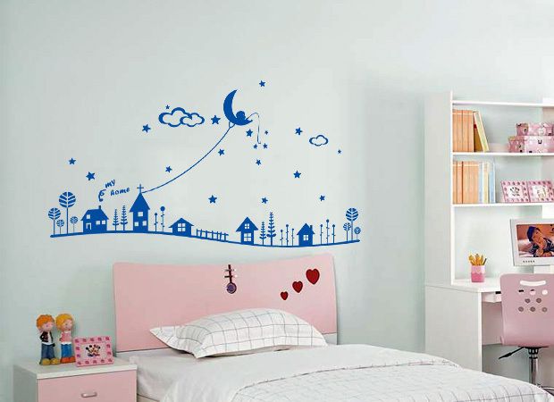 25款格莱米DIY墙贴 让卧室成就美妙人生 