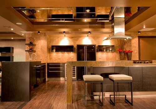 视觉效果佳 30个创意的厨房照明设计方案(图) 