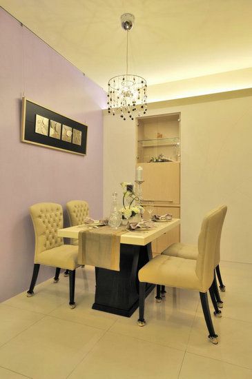 浪漫紫现代简约 唯美现代三居室 