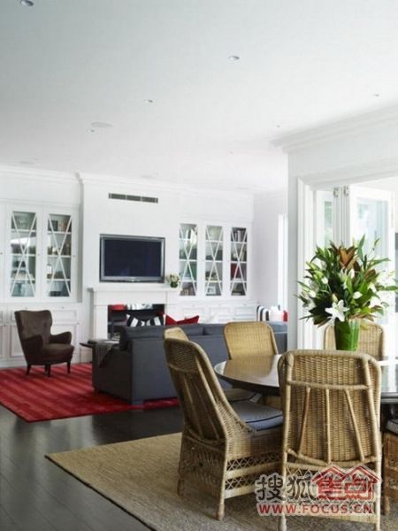 自然的清新色彩 古典与现代结合的澳大利亚公寓 