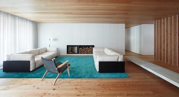 古朴木地板搭配方案 现代而温馨的家居(图) 