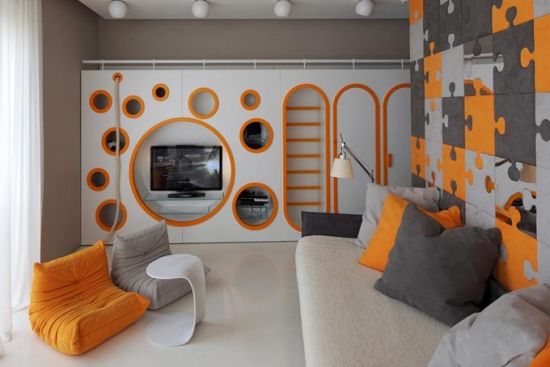 Geometrix Design 的莫斯科创意公寓设计(图) 