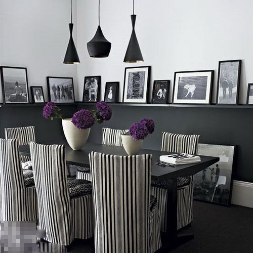 独有的魅力 17个黑白餐厅设计案例欣赏 