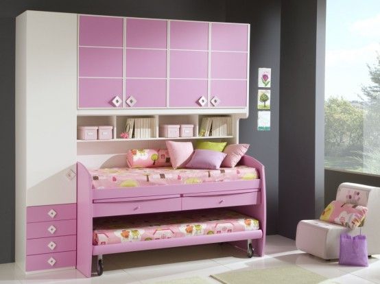 彩虹糖的梦 15款粉色女孩的卧室设计 (组图) 