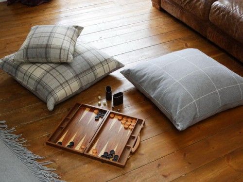 用地枕装饰家居 打造出错落有致的空间(组图) 