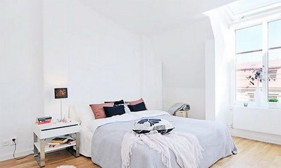 纯白简约的卧室设计 施展个人魅力的居室（图） 