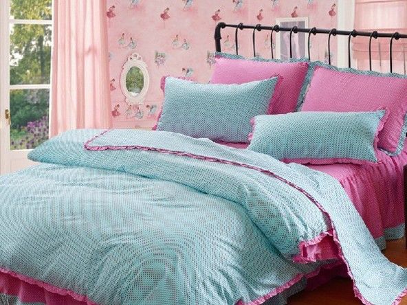15款流行卖萌的床品四件套 装扮可爱卧室(图) 