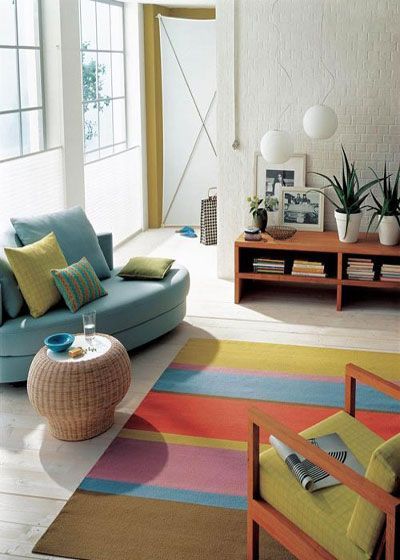 16种方案小户型客厅地板 打造完美空间(组图) 