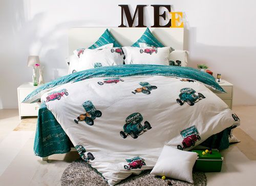 大爱卡通床品 为你的卧室增添童趣(组图) 