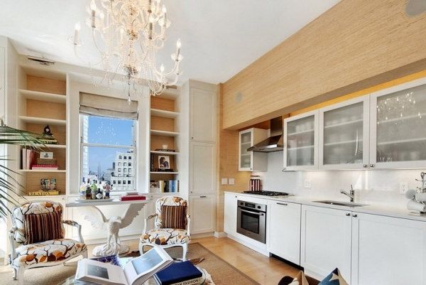 夹杂新古典元素 纽约的美式现代公寓（组图） 