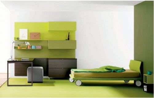 色彩斑斓的西班牙风格儿童卧室设计（组图） 