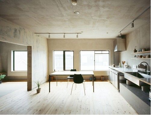 日式简约风格小公寓室内装修设计图（组图） 