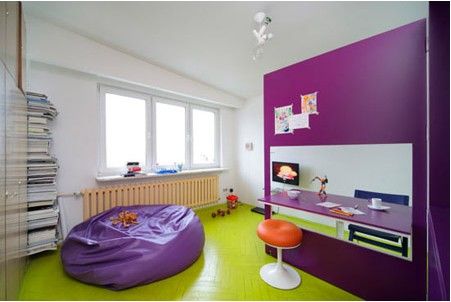 波兰风格的儿童空间装修设计效果图（组图） 