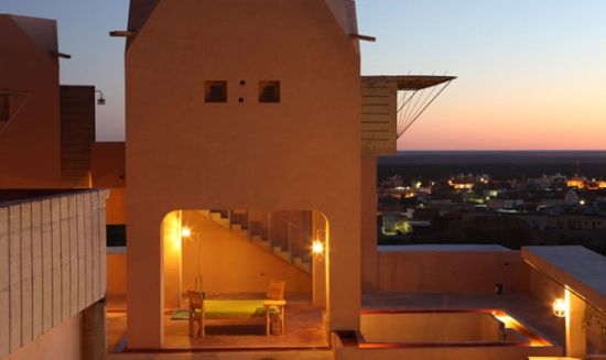 酒店设计：沙漠里的奇异体验 在撒哈拉泡SPA(图) 