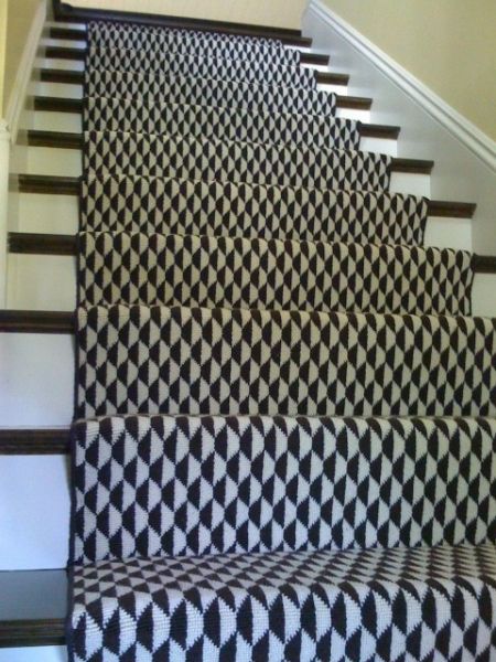 安全时尚 35个楼梯地毯展现别样风情 (组图) 