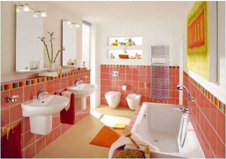 8款不同式样 浴室卫生间装修设计效果（图） 