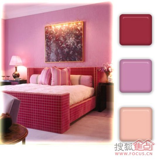 3种色彩搭配你的卧室 改变你的心情(组图) 