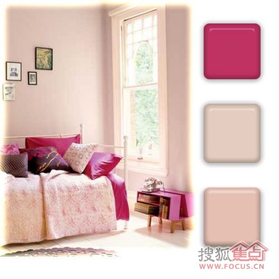 3种色彩搭配你的卧室 改变你的心情(组图) 
