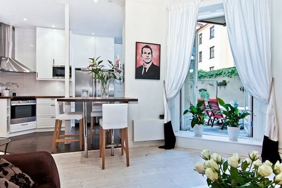 平凡中的韵味 瑞典95平米的优雅公寓（组图） 