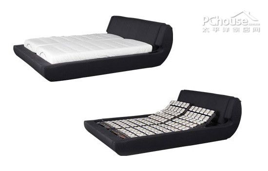 造型简约易搭配 12款能舒缓疲劳的软床(图)  