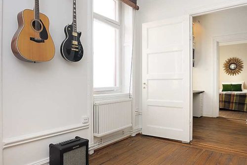 充满音乐的现代公寓 82平实用家居设计(组图) 