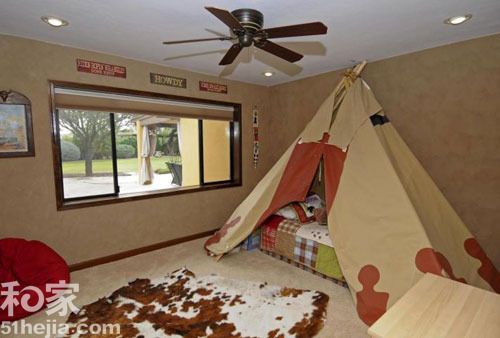 在家也能野营   12个儿童帐篷设计（组图) 