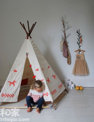 在家也能野营   12个儿童帐篷设计（组图) 
