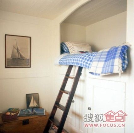 嵌入式的床 睡在墙中也可以温馨有个性(组图) 