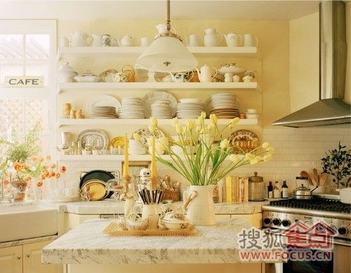 多种厨房装饰风格 总有一款是你的最爱(组图) 