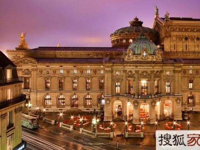 巴黎歌剧院W酒店 光之城夜色中的最巴黎设计 