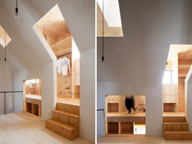 日本的蚂蚁之家设计 屋中屋构筑独立空间(组图) 