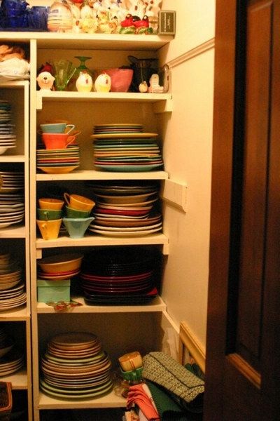 小空间大设计 15种创意厨房的盘碟收纳(组图) 