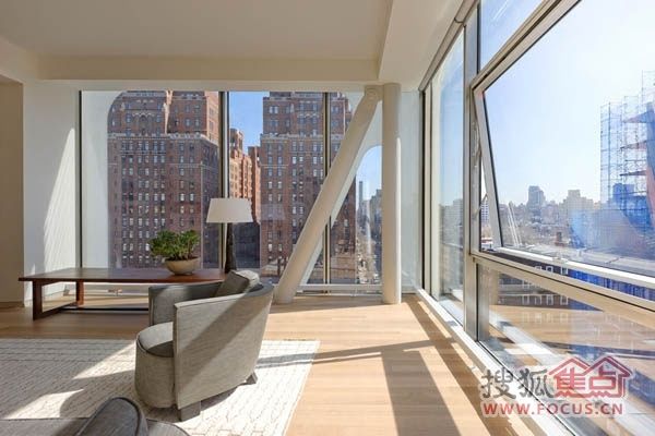 纽约高级公寓 木地板烘托下的豪华现代感(图) 