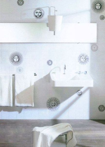 贴出自己的风格 浴室瓷砖新式贴法（组图） 