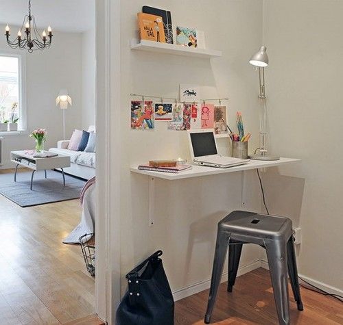 生活空间  25个舒适的北欧风格家庭工作室 