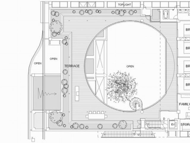 圆周庭院 日本镰仓的F住宅舒适设计(组图) 