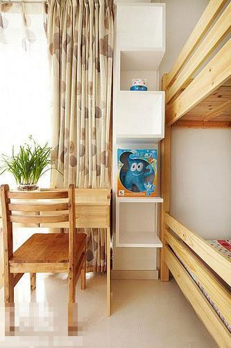 简洁实用小两室  装扮70平米清新空间 